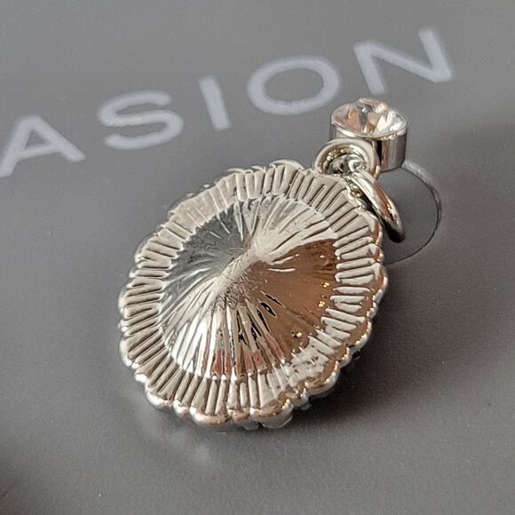 Clear Faux Crystal Drop Earring by Occasion New on Card Rhinestones Prom Wedding - Picture 7 of 12